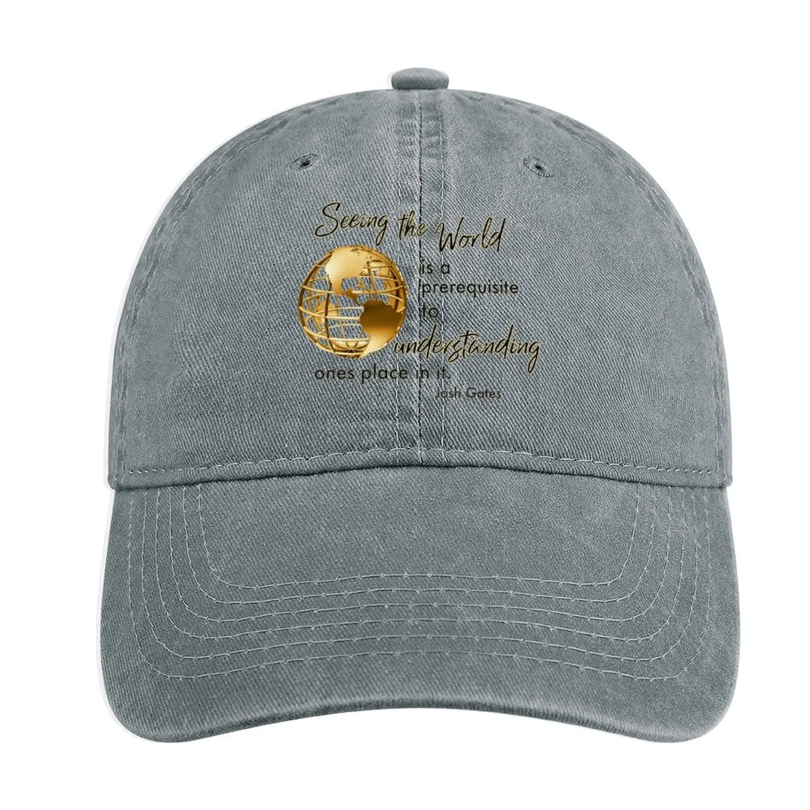 

Seeing the World Cowboy Hat Golf Hat Luxury Cap Custom Cap Men Cap Women'S