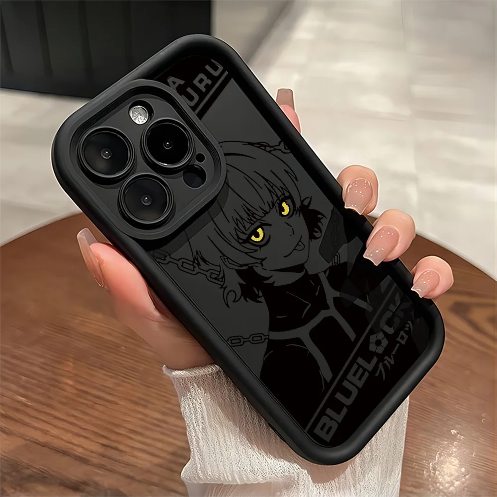 Anime Blue Locks Cool Phone Case - Soft TPU Back Cover