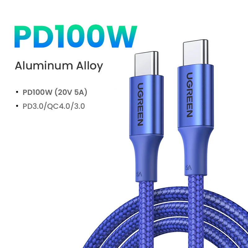 UGREEN USB Cable PD100W USB C to Type C Fast