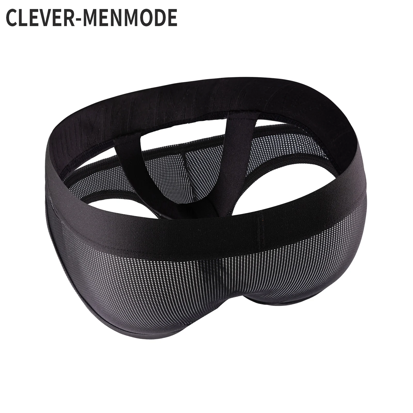 Men Cockstrap Lingerie Penis Ring Briefs Sexy Jockstrap Underwear Mesh Sheer Panties Cockring Bikini