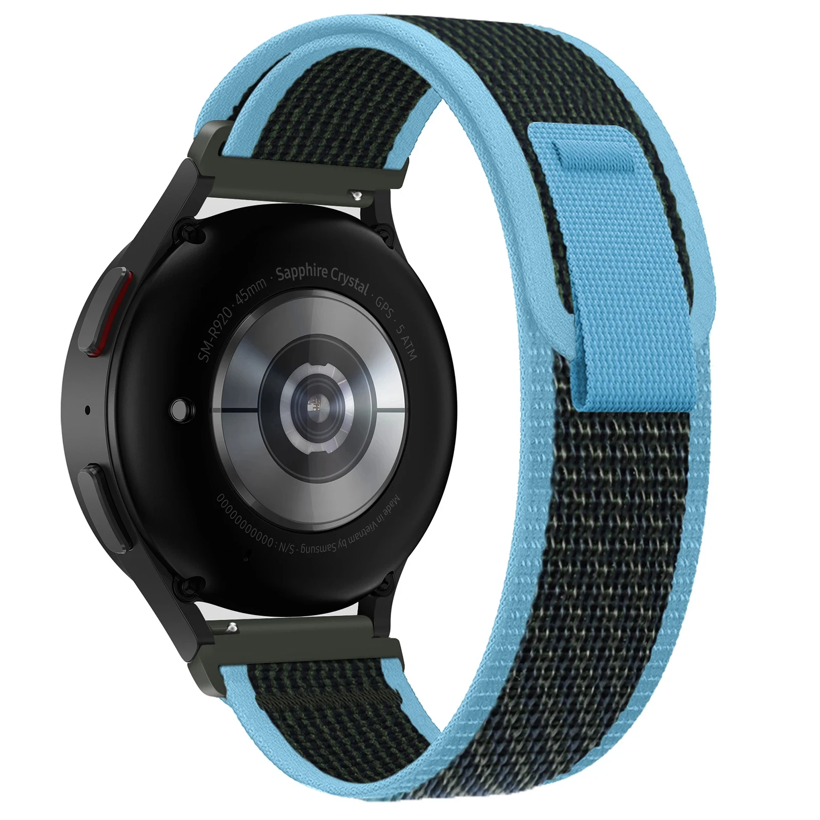 Nylon Loop Sport Strap - 22mm Universal Bracelet Weave Wristband