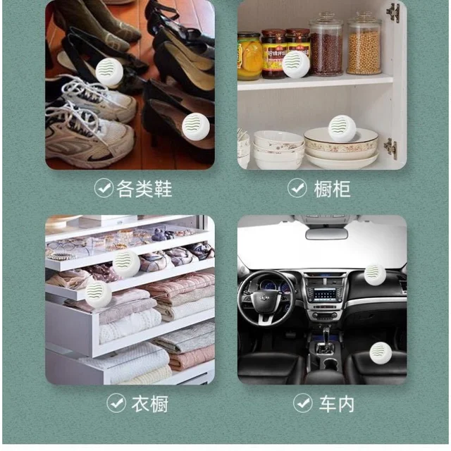 Cipő És Zokni Dezodor Golyó Pálca Tartály Cipőszekrény Frissítő Tabletta Wc Illat - Image 4