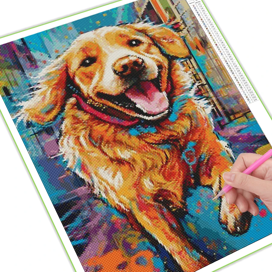 Animals Pet Dog Diamond Painting On Clearance Wall Decor Diamond Mosaic  Printed Cross Stitch Kit Crafts Art Personalized Gifts - AliExpress