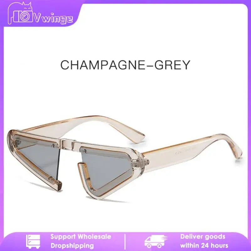 

Personalized Funny Street Shooting Sunglasses Triangle Sunglasses Personalized Hip Hop Prom