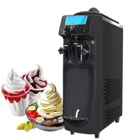 Soft Ice Cream Machine Commercial Ice Cream Making Machine Summer Snack Shop Cafe Desktop Ice Cream Maker 1