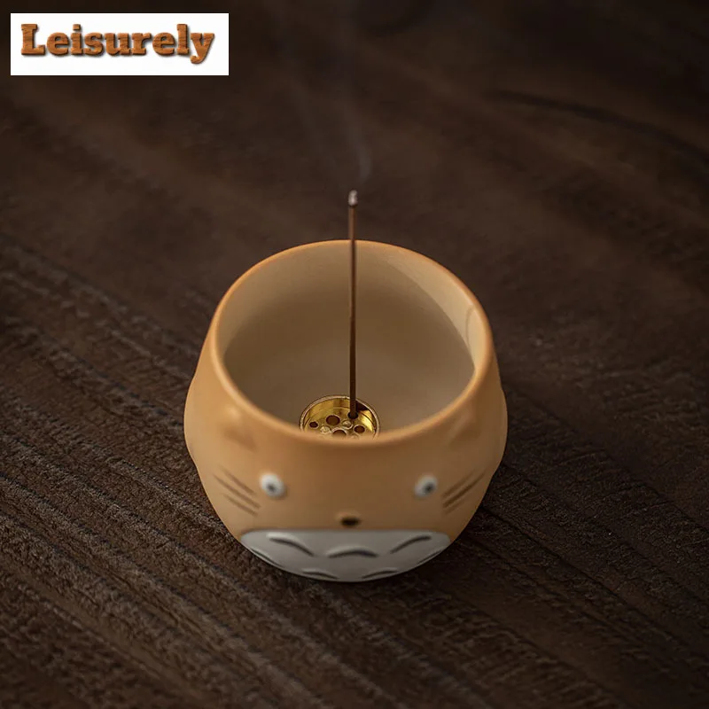 Japanese Cute Shiba Inu Incense Holder Mist Smoking Steamers Small Incense Burners Aromatherapy Censer Home Supplies Ornaments