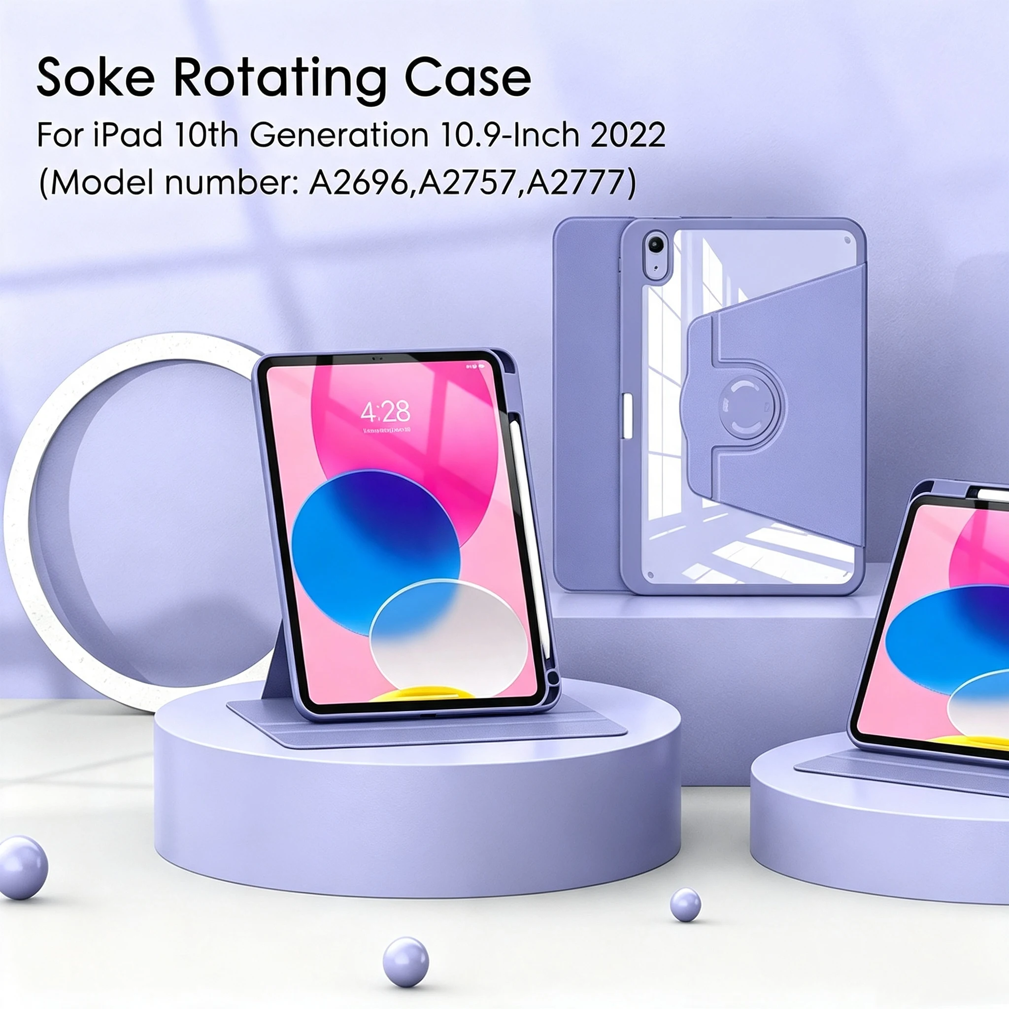 360° Rotating Tablet Case
