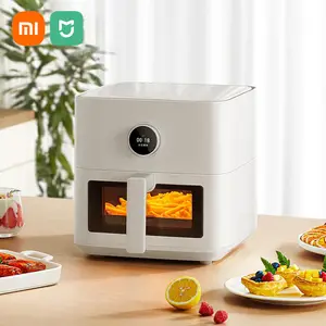 XIAOMI MIJIA-freidora de aire inteligente, horno multifuncional de gran  capacidad, bajo nivel de aceite, ligero