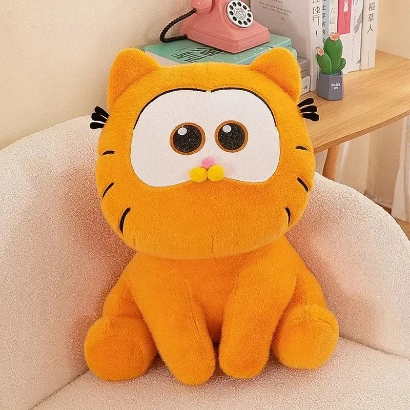 25CM Garfield Stuffed Plush Doll Kawaii Plushie Toy Cartoon Anime Cat Plush Decoration Gift 3