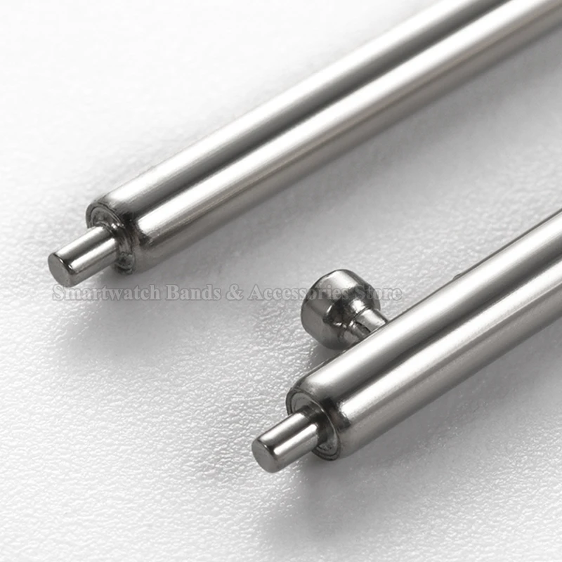 20pcs Quick Release Metal Watch Band Spring Bars - Various Sizes & Thicknesses