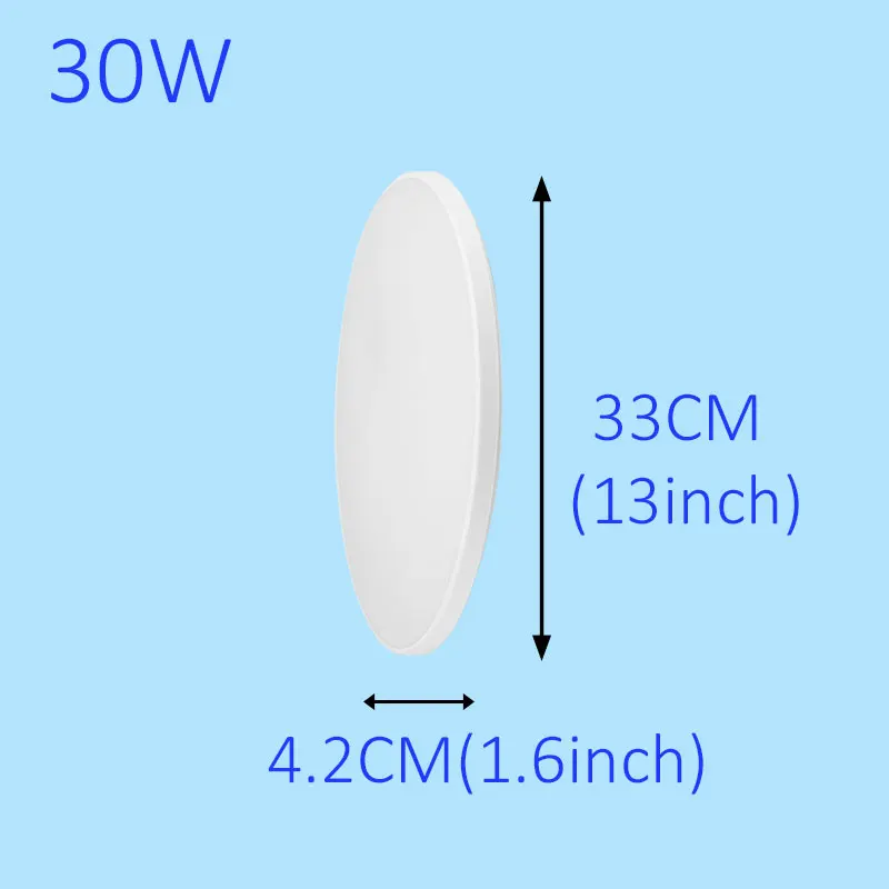 led recessed ceiling lights Ultra Thin Led Ceiling Lamps LED Square Round Panel Lamp 72W 50W Surface Mount Ceiling Light Fixtures for Living Room Bedroom dining room ceiling lights Ceiling Lights