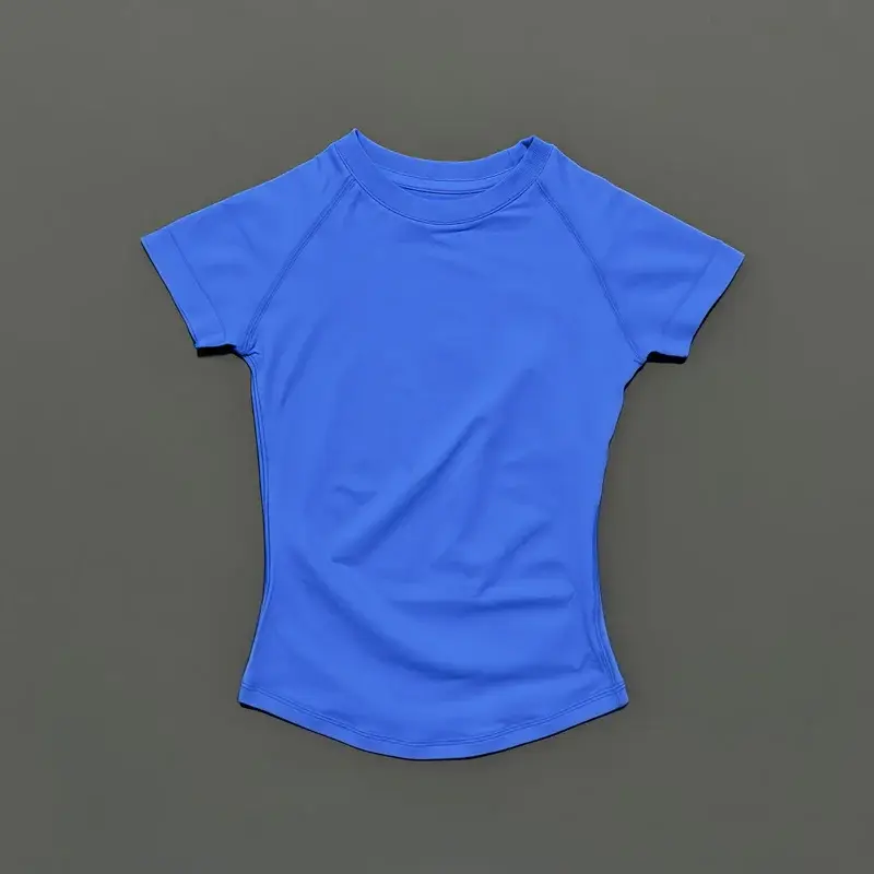 HISTELLO Sport Short Sleeve Top Seamless Yoga Leotard Clothing Women Running Sports T Shirt Workout Shirts Fitness Sports Vest - Image 15