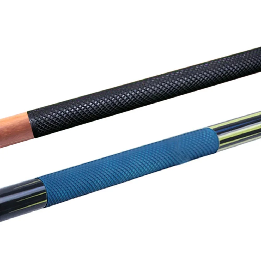 Billiard Grips Pool Cue Butt Sleeve Protector Billiard Wrap Rubber Weave Cue Grip Billiards Accessories