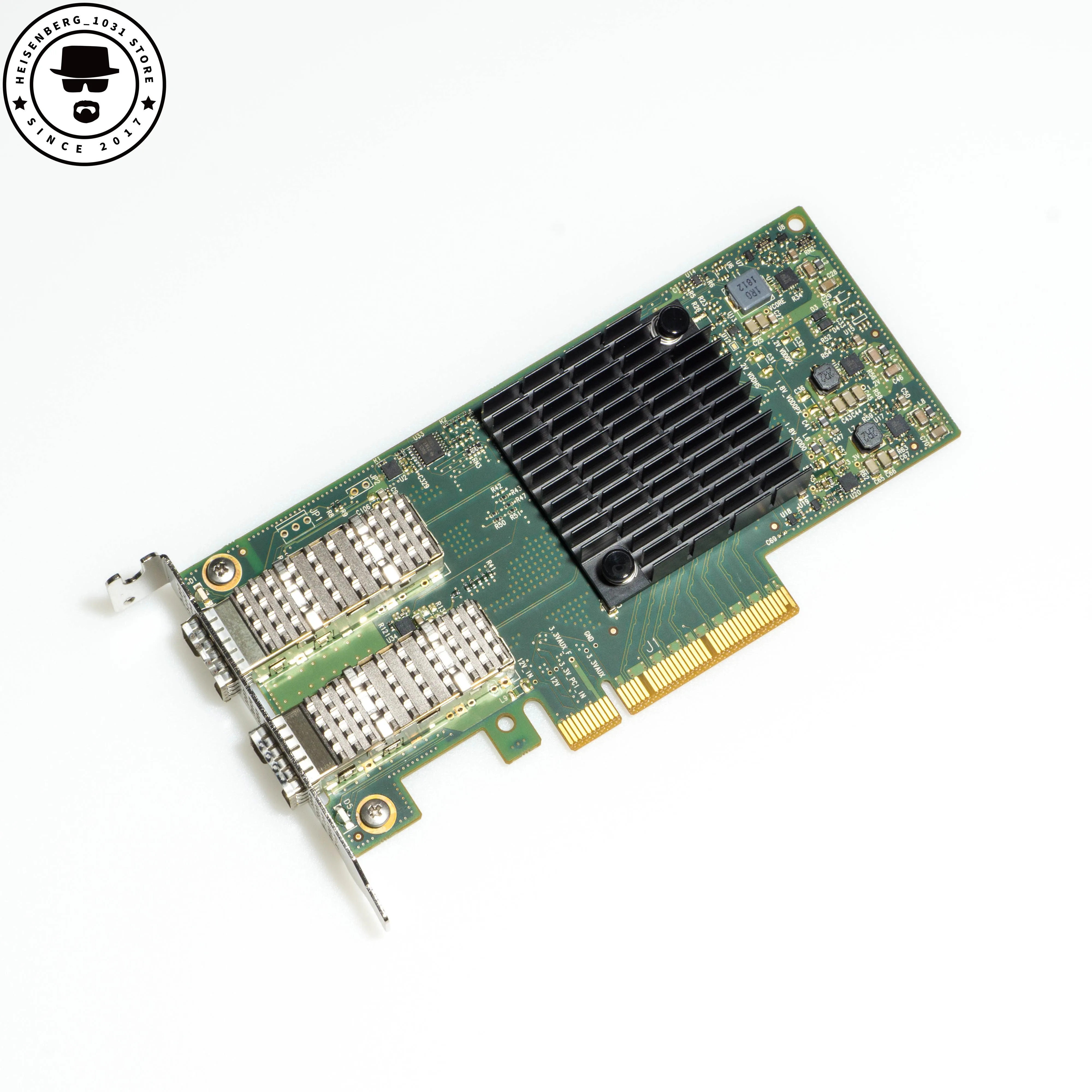 Conector de Porta Dupla Nvidia Mellanox Mcx4121a-acat lx en Nic 25gbps®transceptores Compatíveis Nsa Homelab Pcie3.0 x Sfp28 - Imagem 5