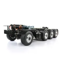 SALE LESU 8*8 RC Metal Chassis 3363 TAMIYAYA 56352 for 1/14 RC Tractor Truck Car 2-speed DIY Model with Servo Motor Toys TH15087 2