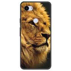 Floral Shockproof Silicone Phone Case - Soft TPU Protective Cover with Flower Design for Pixel 3 (49)