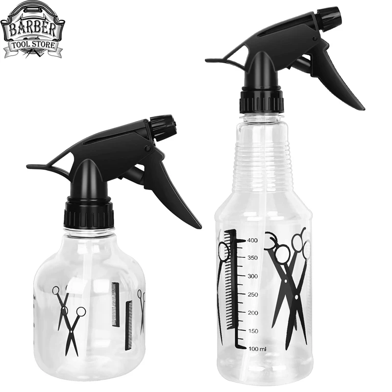 Salon Hairdressing Spray Bottles Pro Refillable Mist Hairdresser Disinfectant Clean Water Sprayer Barbershop Accessories Tools flsun qqs pro clean 37 suits 3d printer accessories qq cleaning needle heating rods temperature sensor nozzle parts wholesale