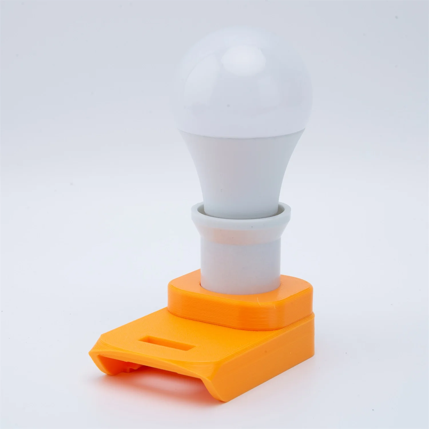 5W LED Bulb E27 Portable for DeWalt 18V Lithium Battery Home Bedroom Christmas Party Decoration(NO Battery ) With portable light bulb