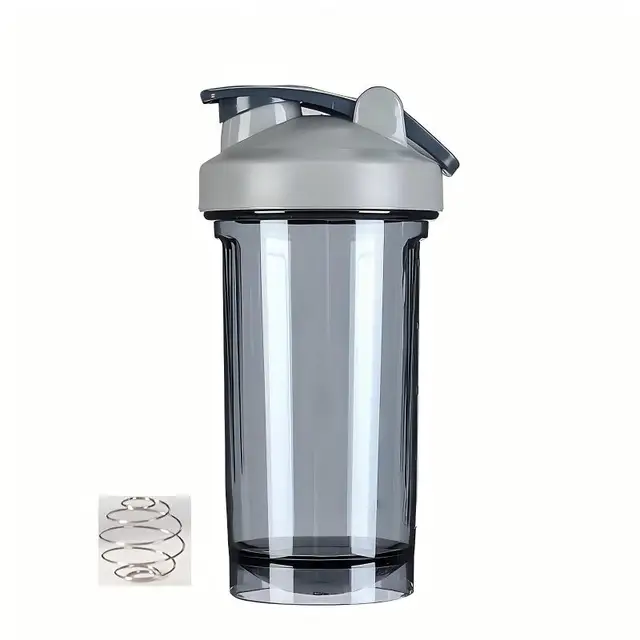 Shaker Cup for Sports & Fitness Protein Powder with Measurements, Large Capacity, Heat-Resistant Food-Grade Plastic Water Bottle