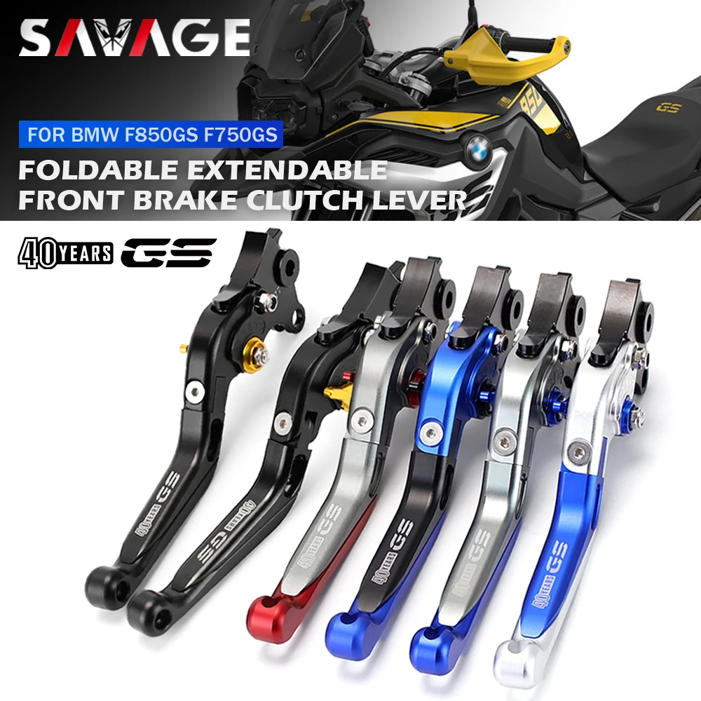 

Folding Clutch Brake Levers For BMW F850GS F750GS F800GS F700GS F650GS F750 F800 F850 GS Motorcycle Extending Handles 40 YEARS