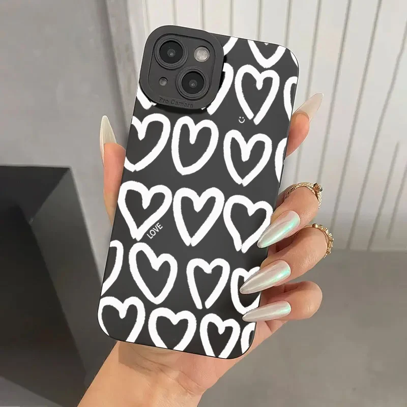A Loving Printout Soft Phone Case Cover