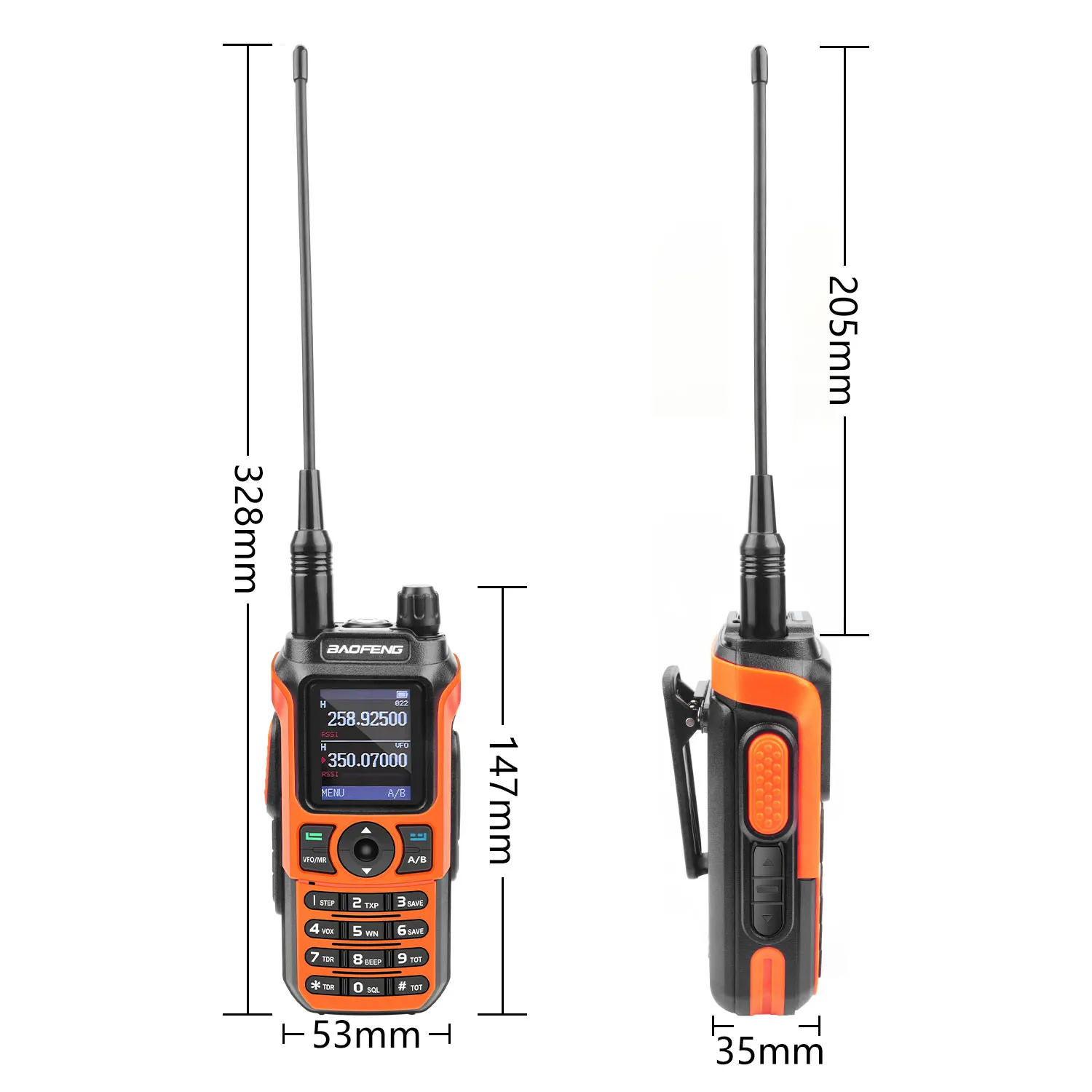 Baofeng UV-21 PRO V2 Multi-Band Amateur FM Air Band Walkie Talkie VOX Scrambler Two Way Radio UV-21Pro V2 4