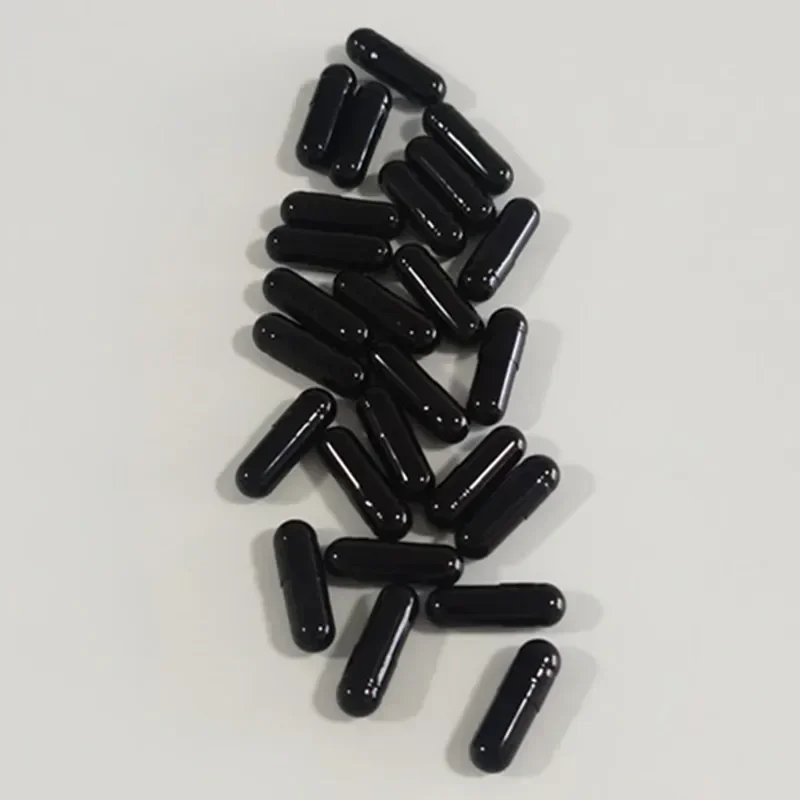 Hollow Gelatin Black 0 Size Empty Capsules Hard Gelatin Capsules Joined or Separated 1000pcs 0#