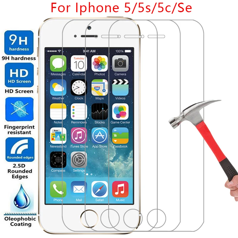 Custodia In Vetro Temperato Per Iphone 5 5S 5C Se Cover Su Iphone5 S C Iphone5S Iphone5C Iphonese S5 C5 Coque I Phone Iphon Iphoe Ipphne