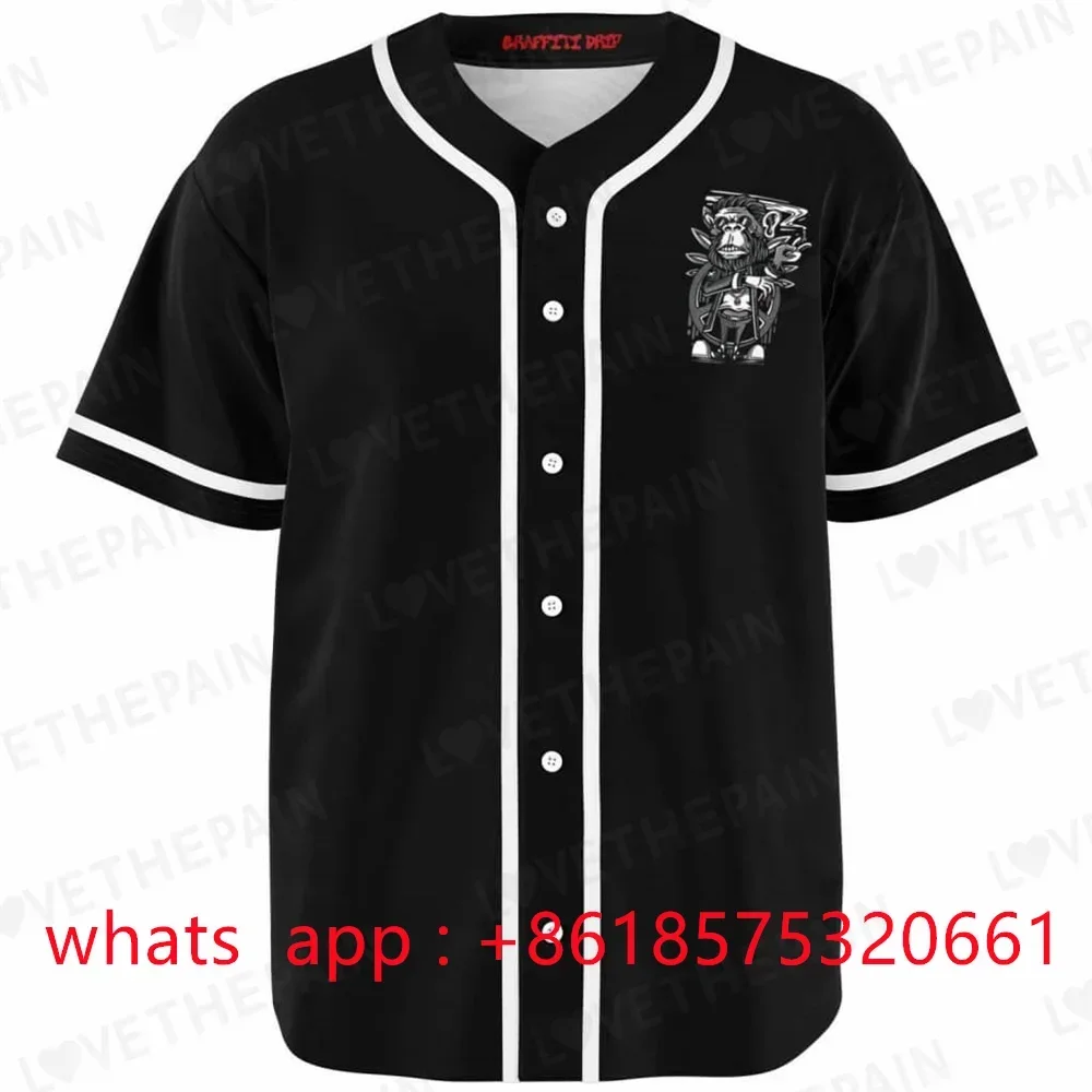 new Populaire Baseball Jersey Name and Number Short Sleeve Casual Streetswear for Men/Women/Kids Big size Any Colour