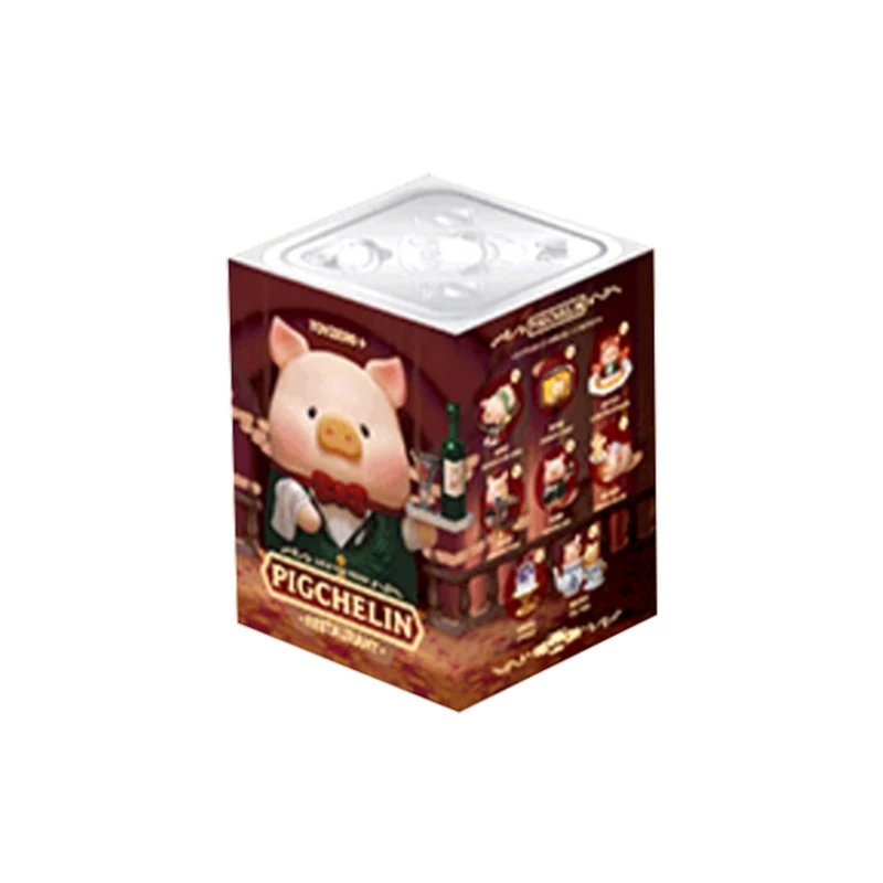 LuLu Pig Five-star Restaurant Series Blind Box Cute Pig Anime
