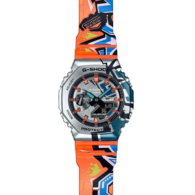 ساعة كاسيو GM-2100 للرجال - سلسلة ماركة فاخرة، ساع...