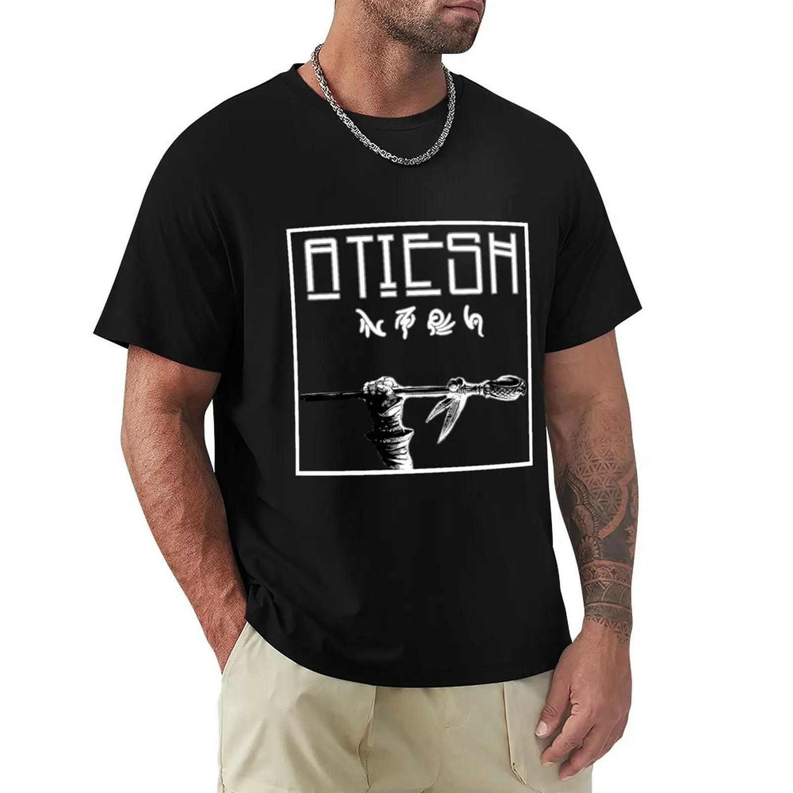 

Atiesh Zeppelin T-Shirt anime stuff cotton graphic tees summer clothes quick drying mens t shirts