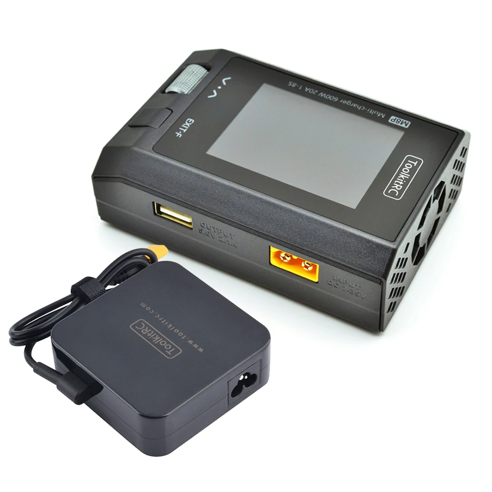 ツールキット RC M9 充電器 600w 25A 小型 多機能スマートバランス充電 