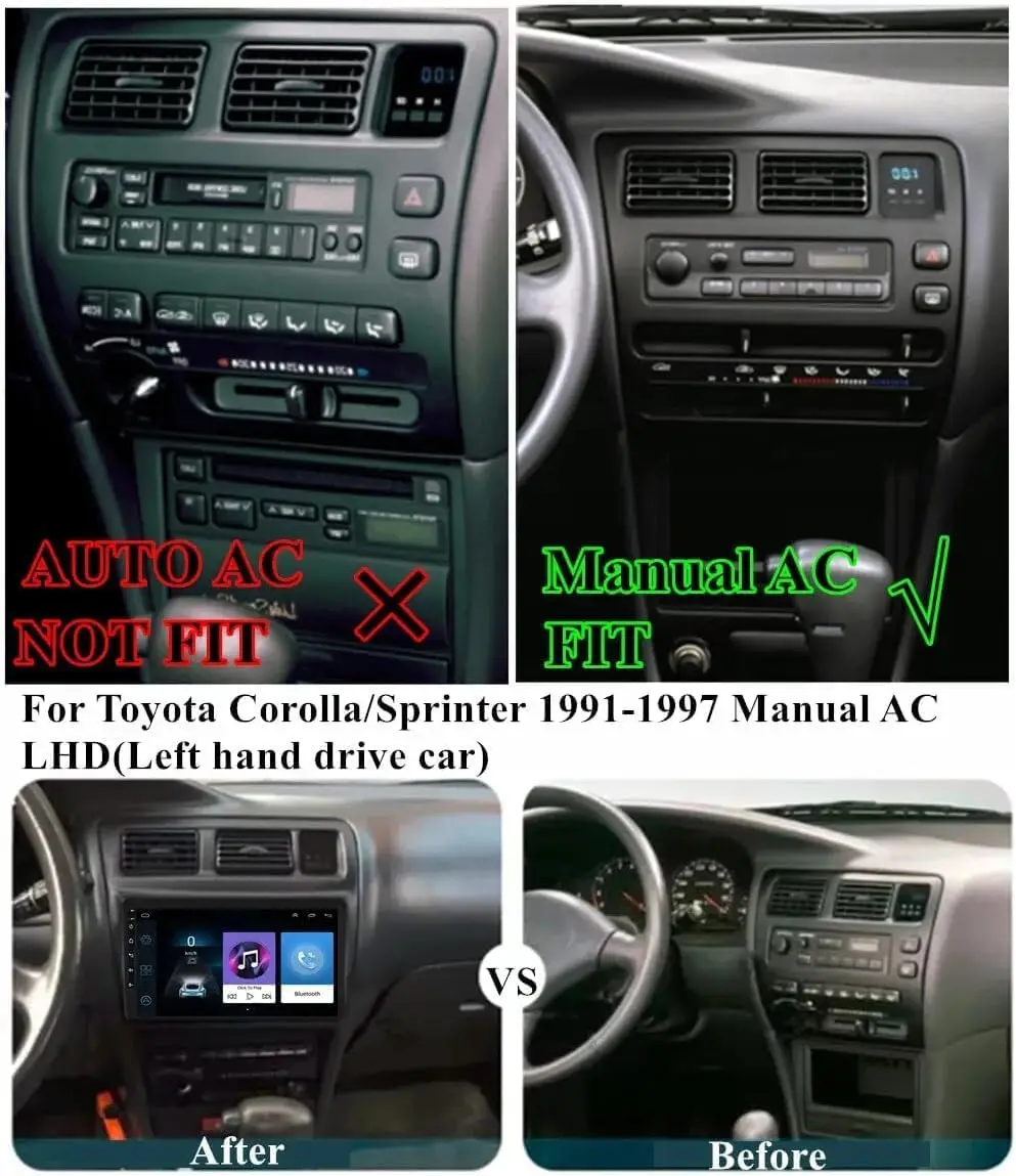 Android Car Stereo Radio GPS WiFi for Toyota Corolla