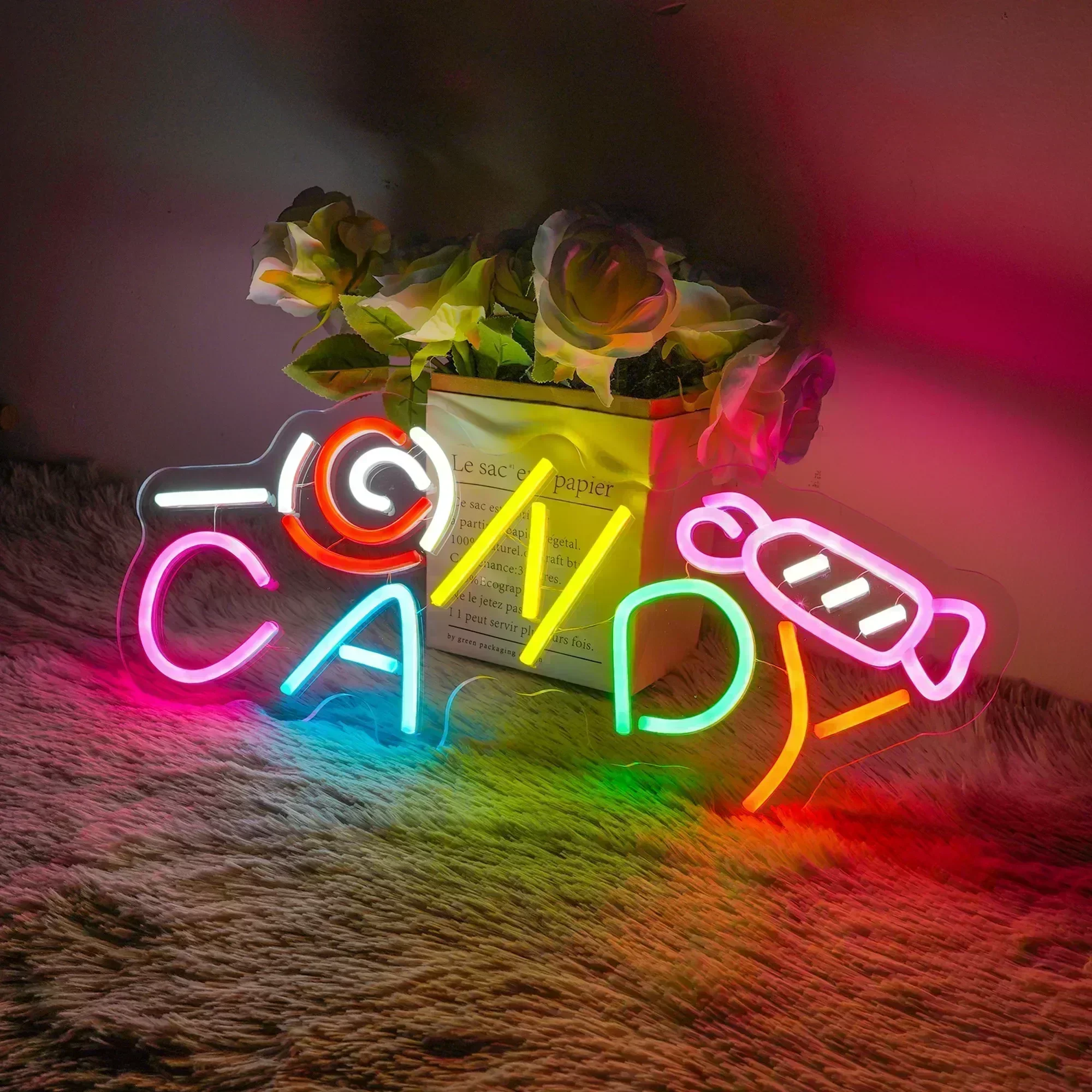 Custom Neon Sign Personalised LED Neon Lighting Custom Led Light Name Decor Wedding Sign Bedroom Home Bar Wall Neon Decorations 4