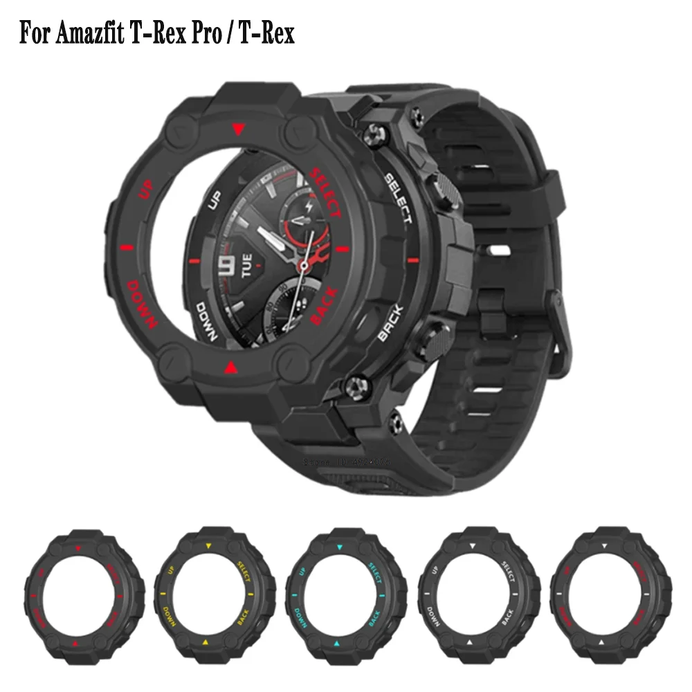 Durable Protective Cover Case for Smart Watch - Robust Shell Edge Sleeve