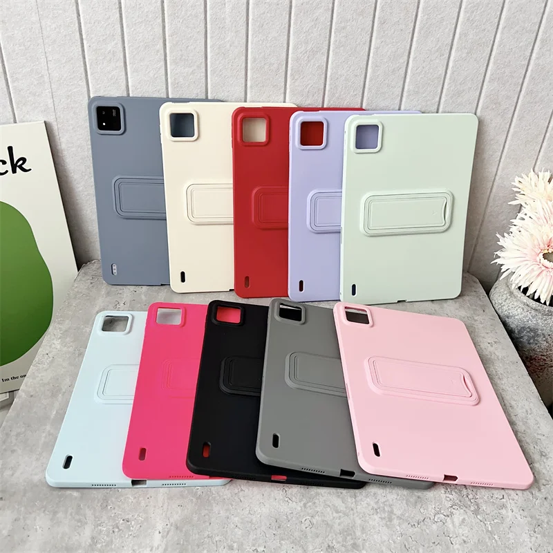 Universal 11-Inch Tablet Case with Airbag Silicone Soft TPU Stand Cover