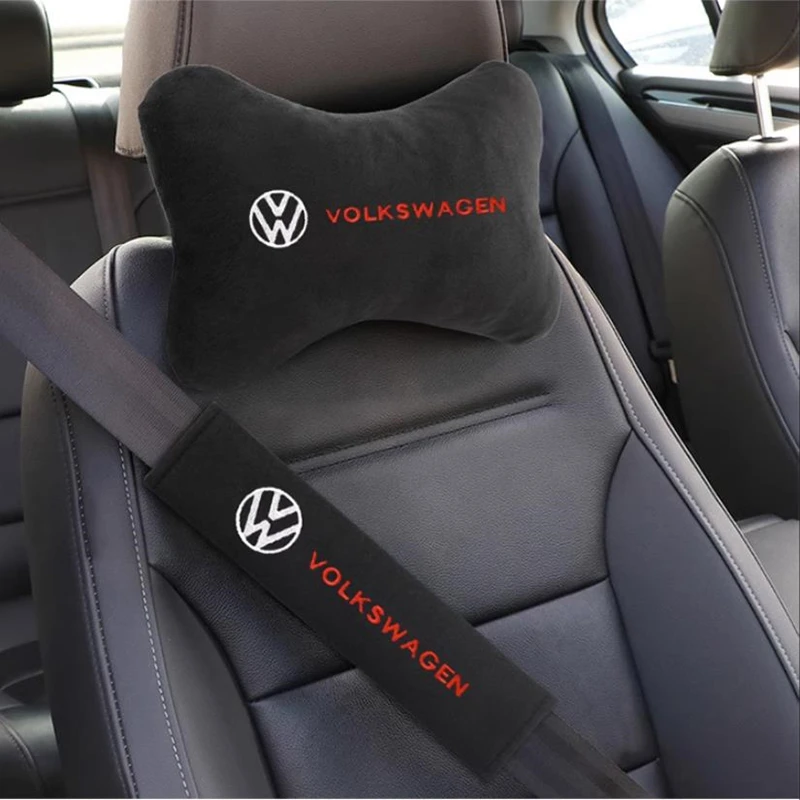 Funda Para Reposacabezas De Coche - Verde Claro - 2 Piezas - Protector Antipolvo Y Decorativo