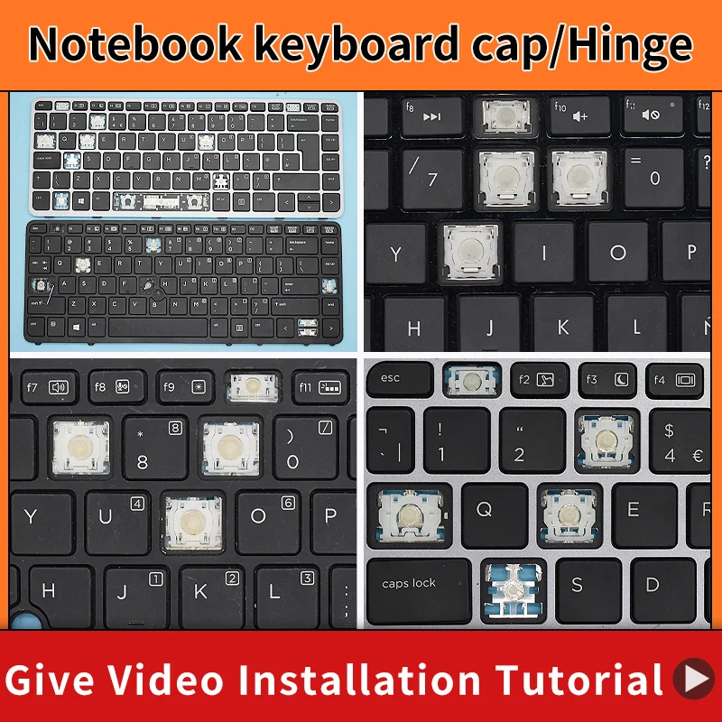 Sostituzione Keycap Key Cap Cerniera Per Hp Elitebook 740 G1 740 G2 745 G1 745 G2 750 G1 750 G2 840 G1 840 G2 850 G1 850 G2 Tastiera