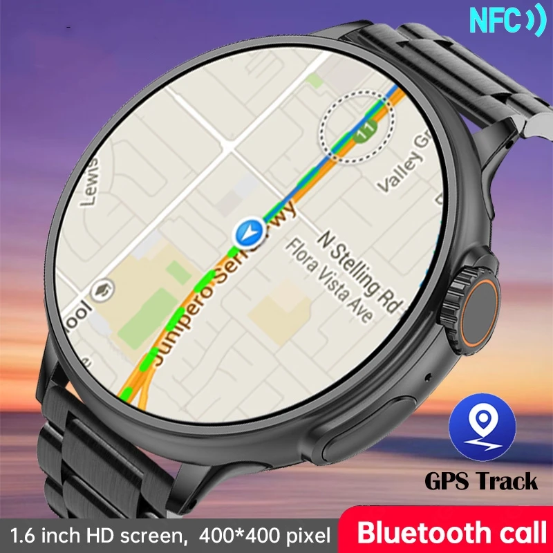 

2023 GPS tracking Ultra Pro Smart Watch Support NFC Access Control Bluetooth Call Watch For Men Women Waterproof Smartwatch