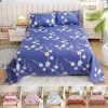 Bed Sheet Full Sets Flower Printed Flat Bed Sheets Sabanas Cama Individual Single/Queen/King Bedsheets for Double Bed Top Sheet 3