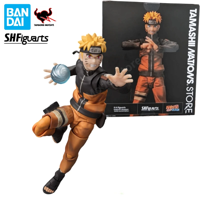 

В наличии 100% Оригинальные Bandai S.H. Фигуртс SHF TNT Наруто Узумаки боевые аниме фигурки