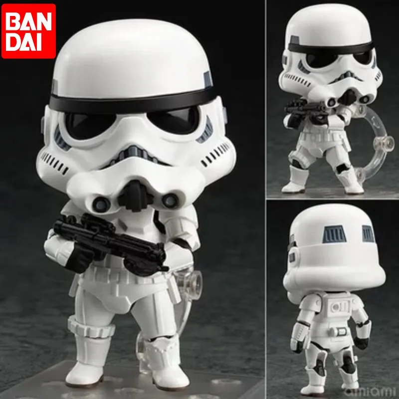 

Anime Figma Q Ver. Clay 501# Modle Star Wars The Force Awakens Imperial Stormtrooper Storm Soldier Action Figure Toys for Youth