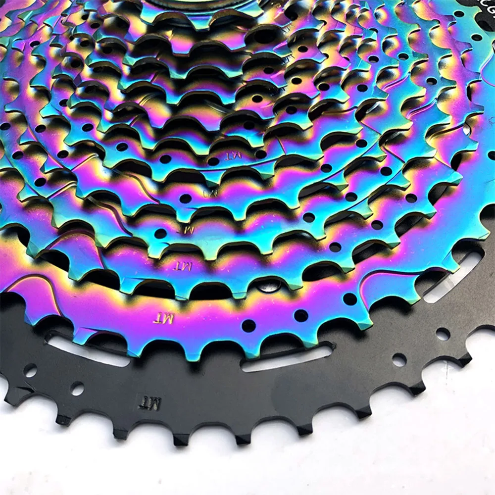 RACEWORK MTB Bicycle Cassette 11S 12S Mountain Bike Sprocket 11-50T Aluminum Alloy Material Bicycle Freewheel Bike Accessories