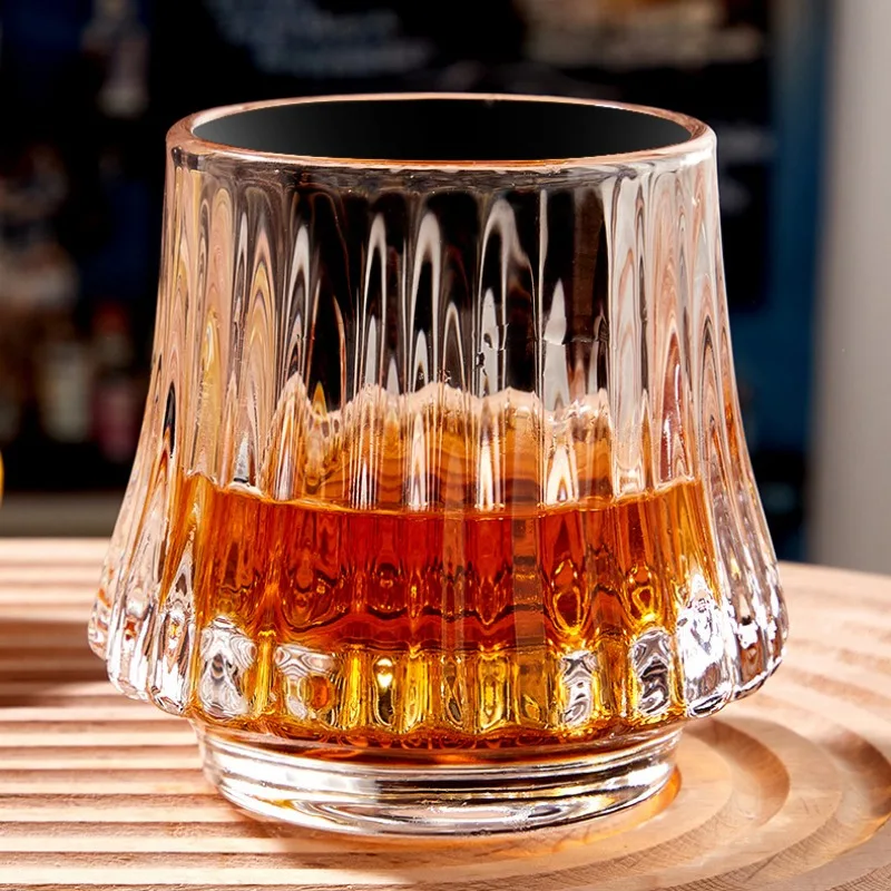 150ml Glass Whiskey Cups Home Creative Beer Glass Crystal Cup Wine Pattern Whisky Cup XO Brandy Drinking Glasses Wineglass