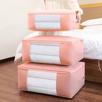 Foldable Storage Bags for Clothes and Comforters - Extra Large Capacity for Moving and Packing Bag Bedding Travel Storage Box 1