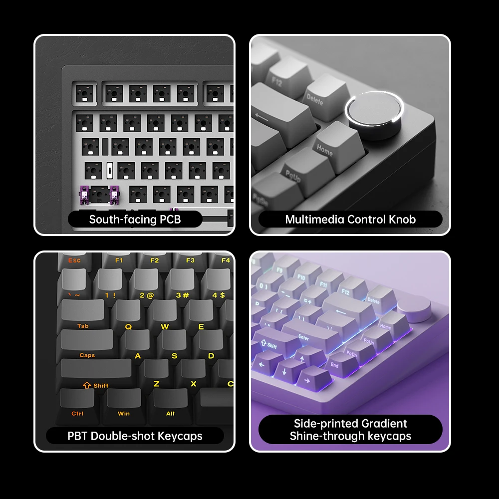 Monsgeek M1W ベアボーン　各種オマケ付き Monsgeek M1W ベアボーン(組立済) - メルカリ