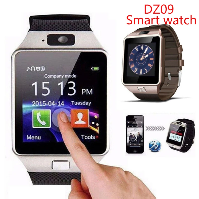 

DZ09 Smart Watch Digital Touch Screen Bracelet Camera Bluetooth WristWatch SIM Card Smartwatch for Xiaomi Huawei PK Q18 A1 T100