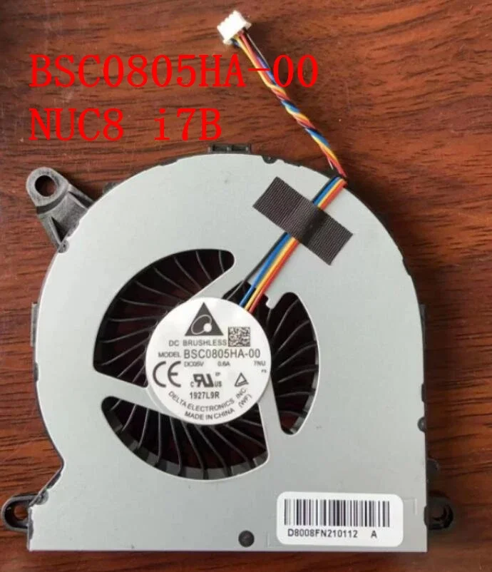 

Вентилятор все-в-одном для Intel NUC nuc8i7br nuc8i5br nuc8i3нашу модель M.2 + SATA3 BAZB0808R5H D08008FN200330
