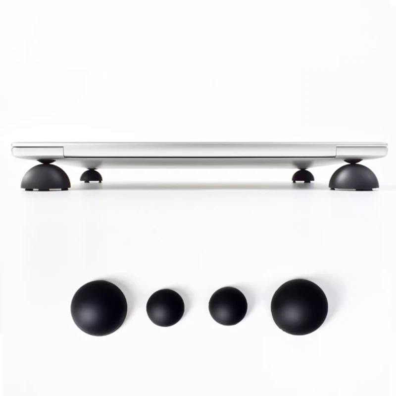 Compact and Portable Laptop Cooling Pad with Adjustable Stand and Heightening Bracket